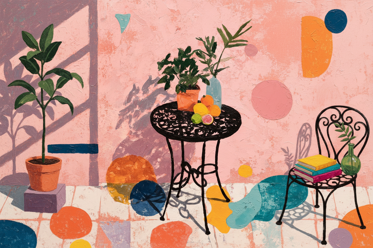 Tropical Table III – Summer Bloom