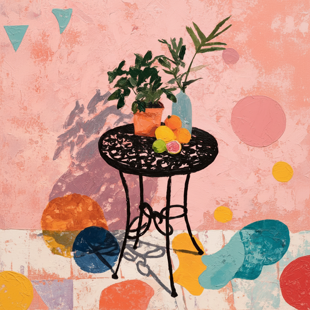 Tropical Table III – Summer Bloom