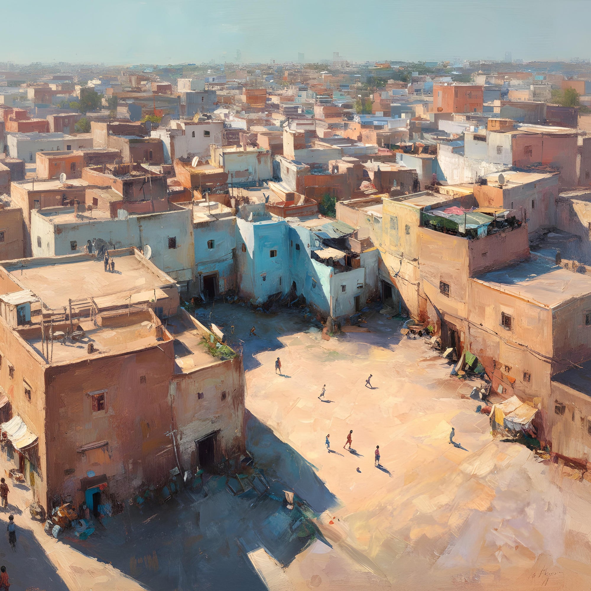 Desert Courtyard