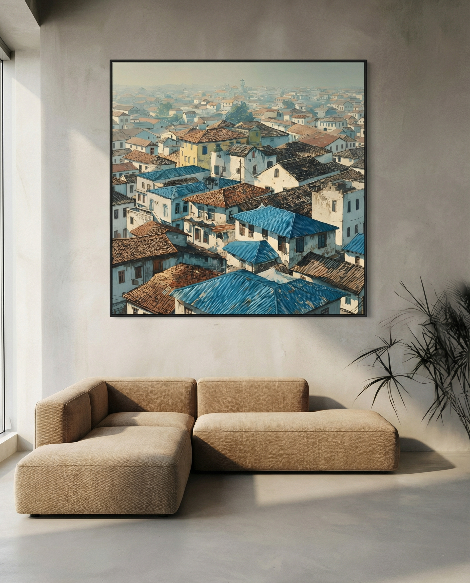 Blue Rooftops II