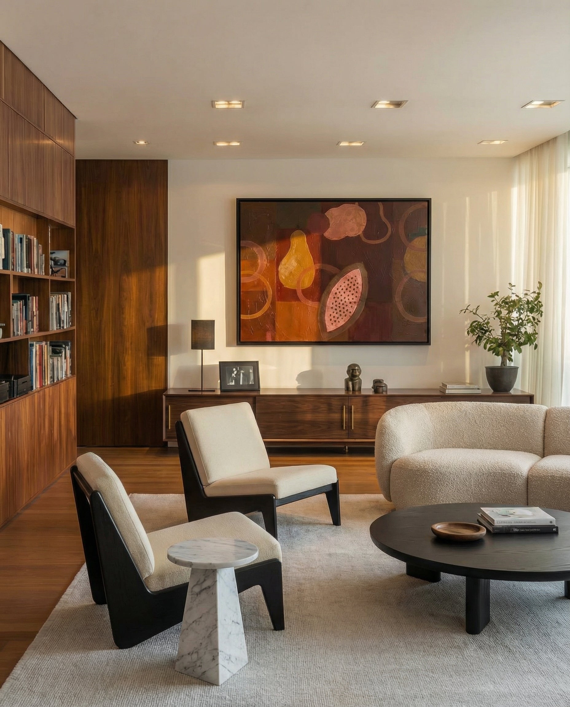 Autumn Fruits Abstract