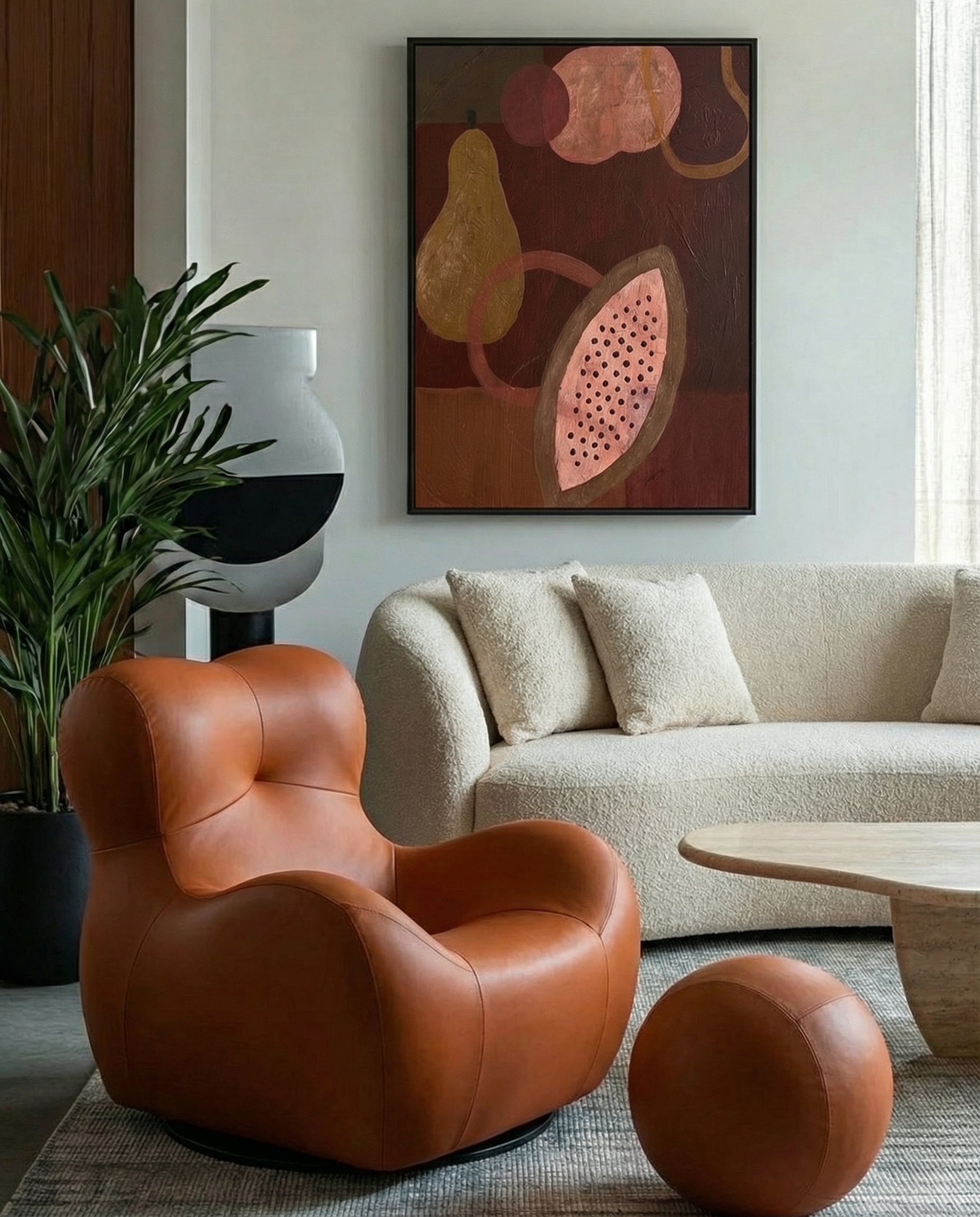 Autumn Fruits Abstract