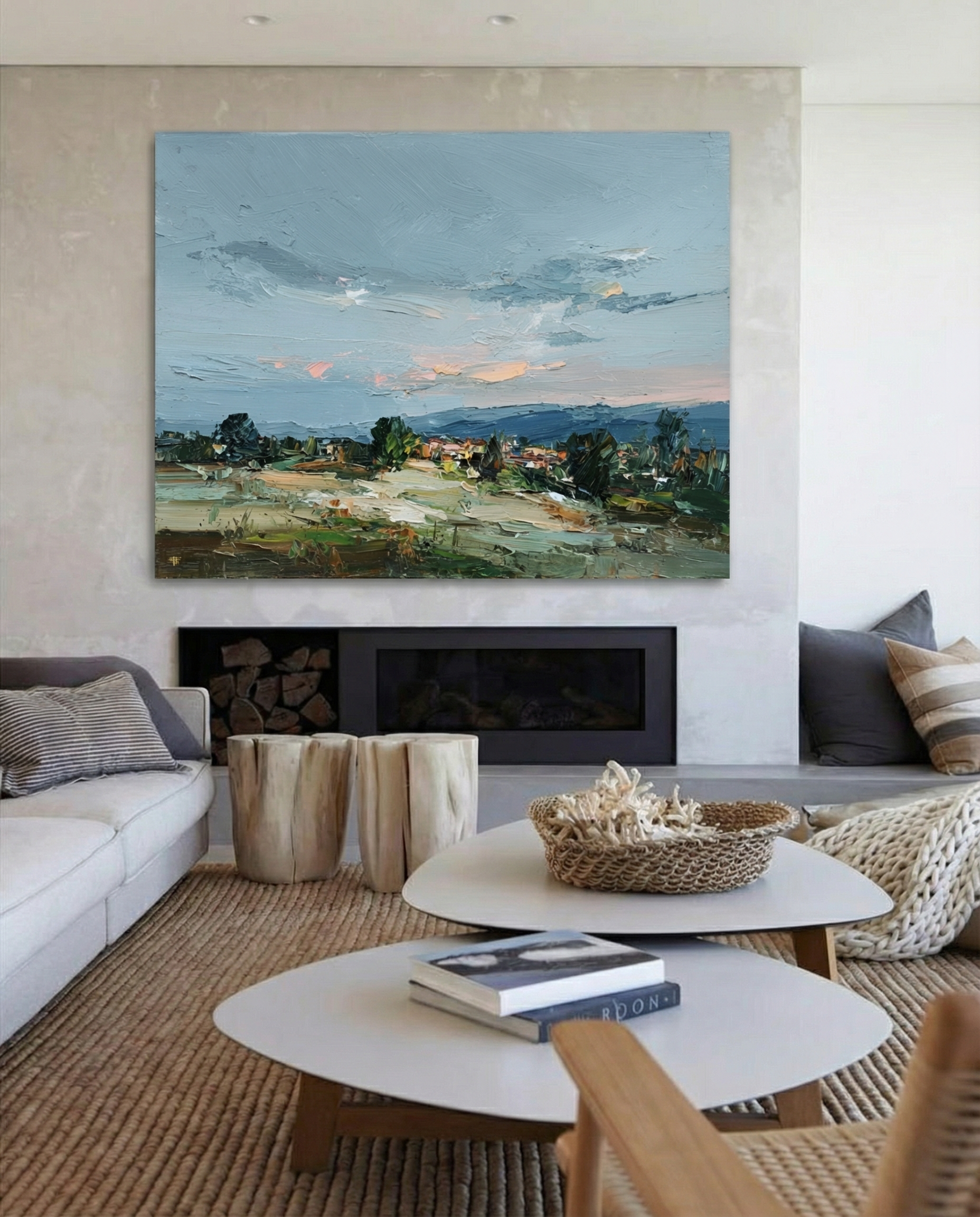 Twilight Over the Hills