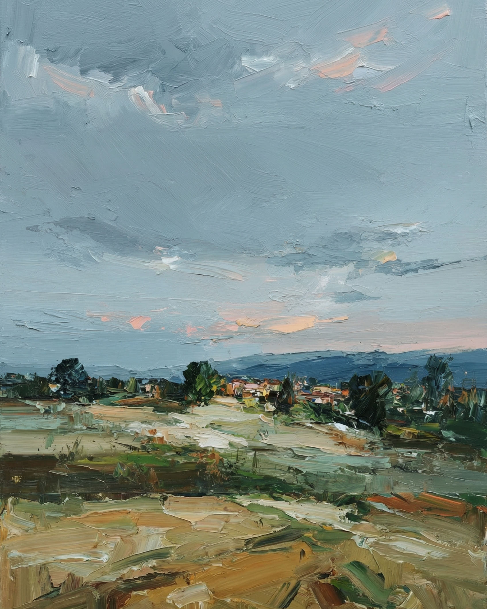 Twilight Over the Hills