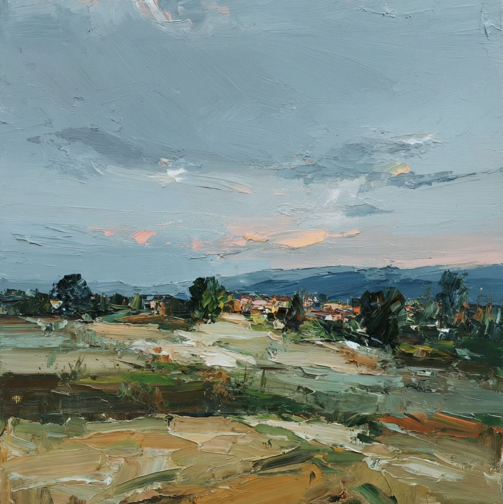 Twilight Over the Hills