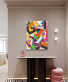 Color Rhythm Abstract Painting