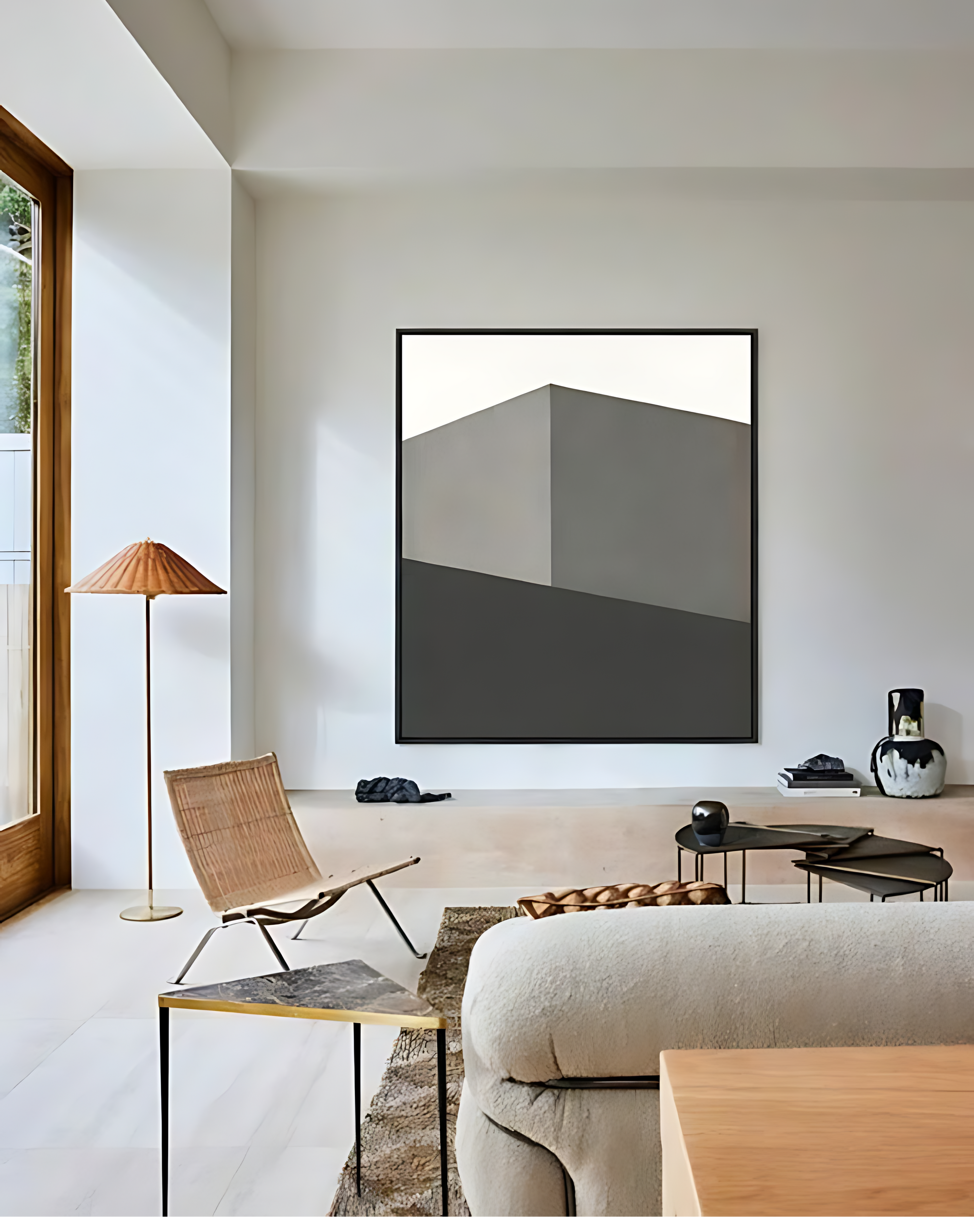 Minimalist Geometric Architectural Form