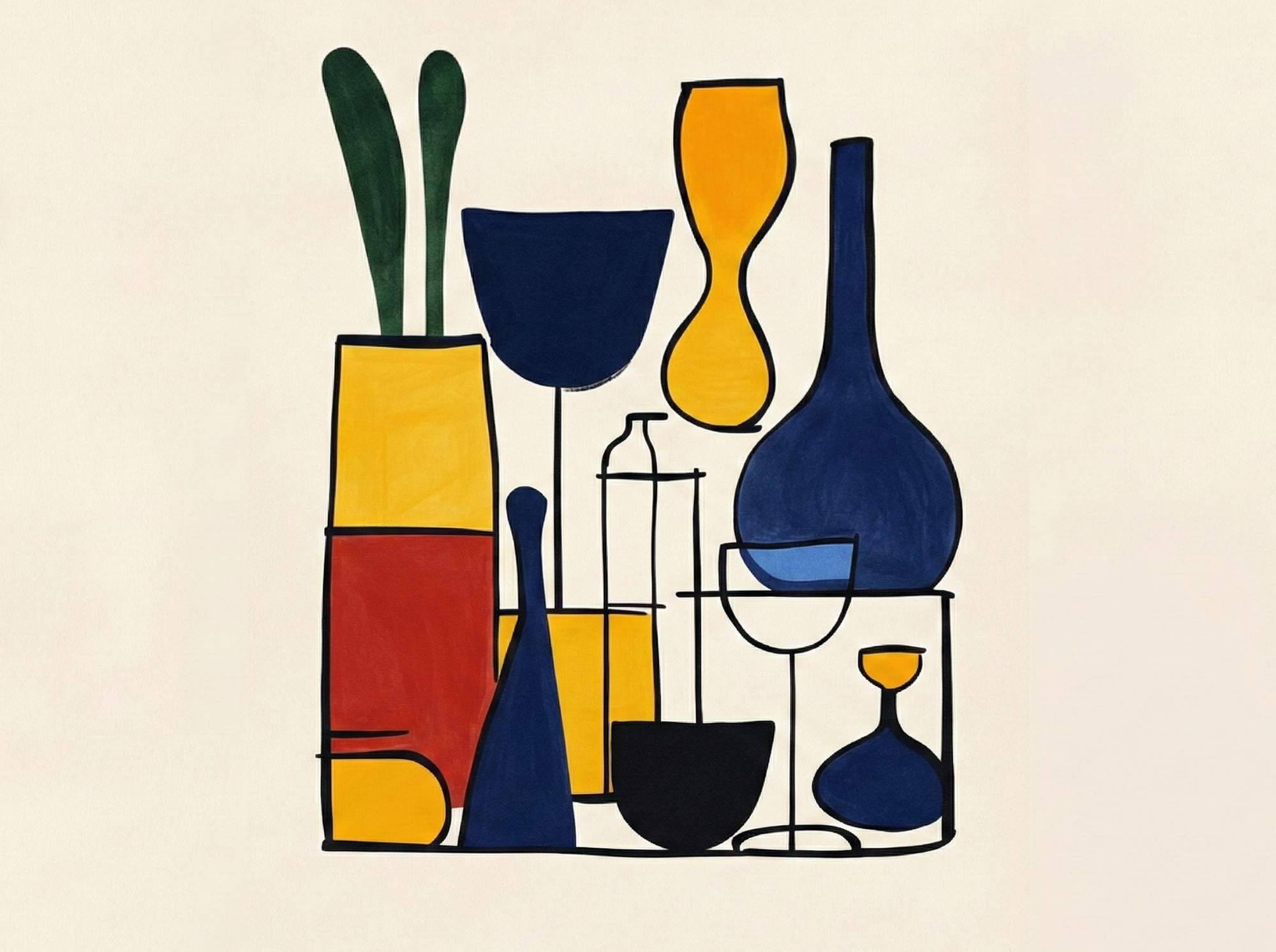 Minimalist Modern Still Life