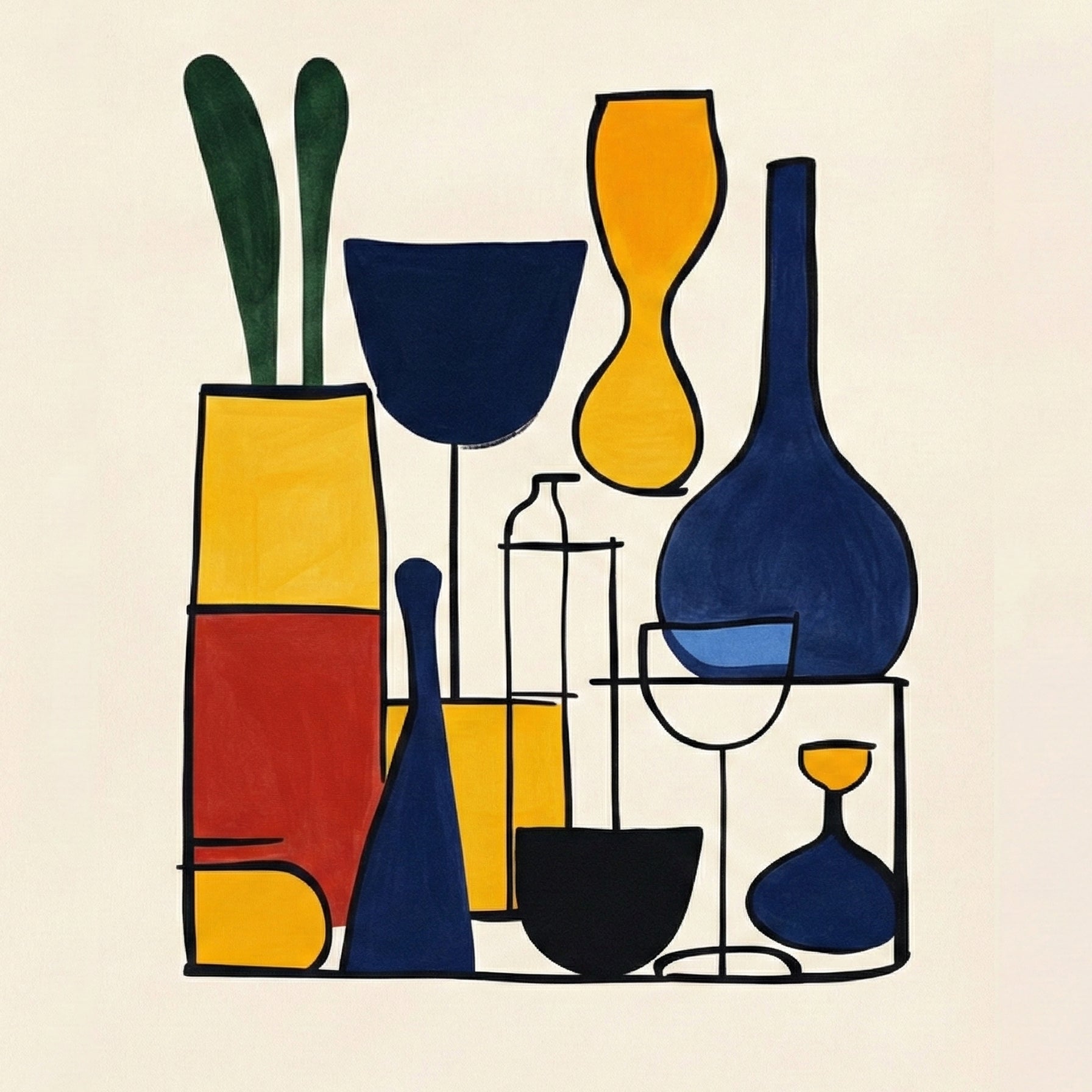 Minimalist Modern Still Life