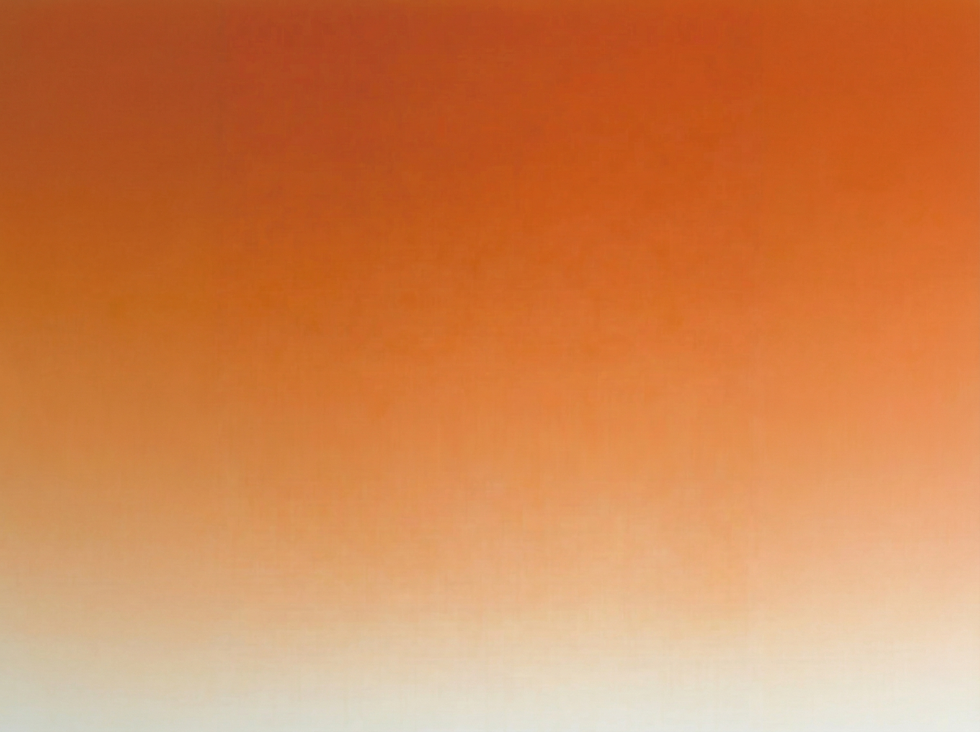 Orange Gradient Minimalist Art Print