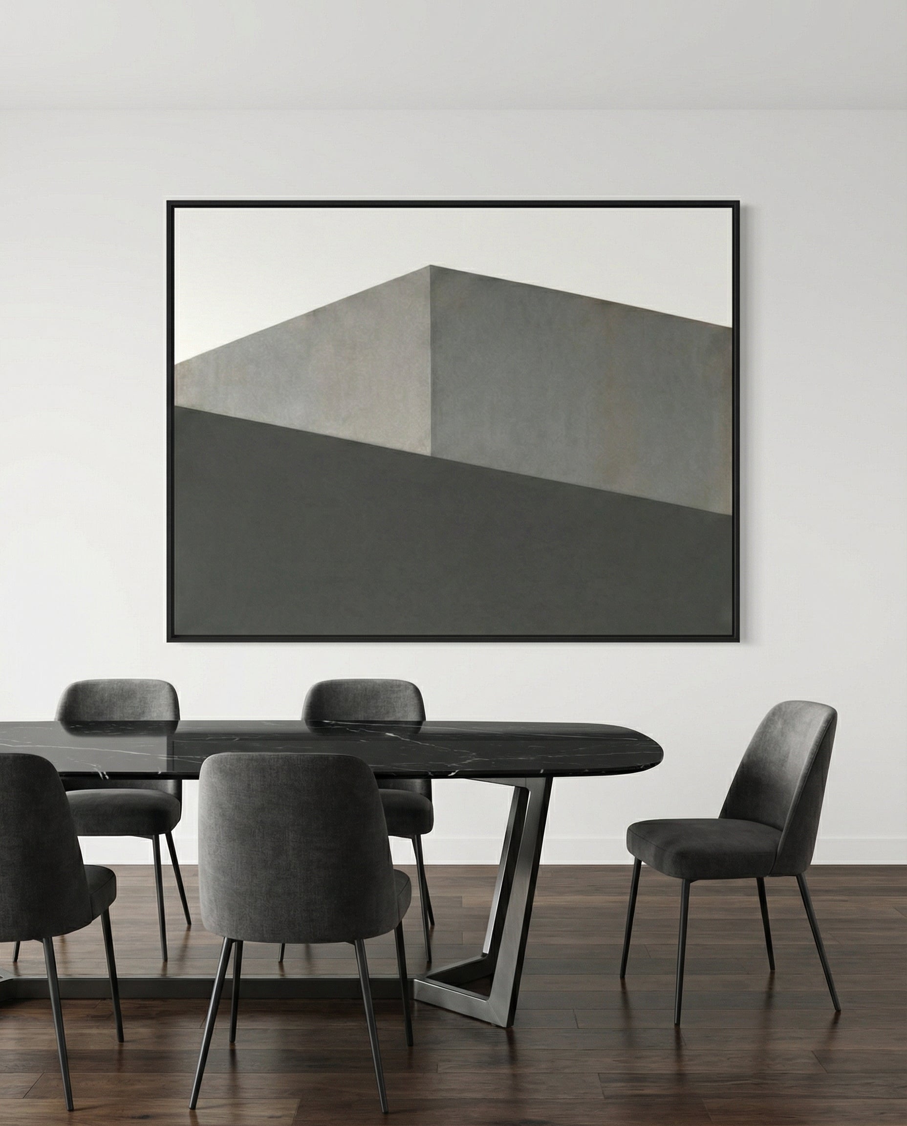 Minimalist Geometric Architectural Form