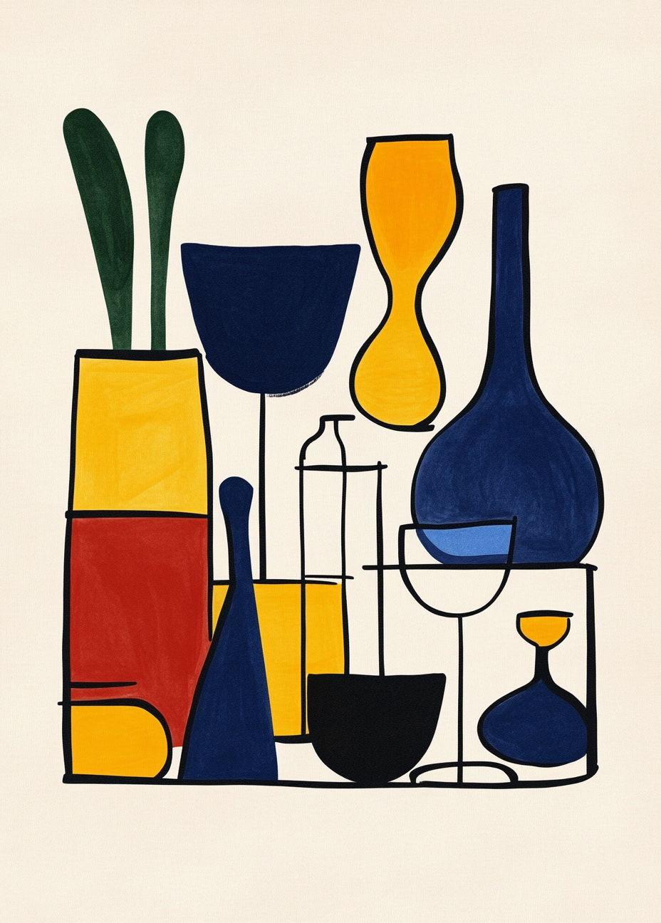 Minimalist Modern Still Life
