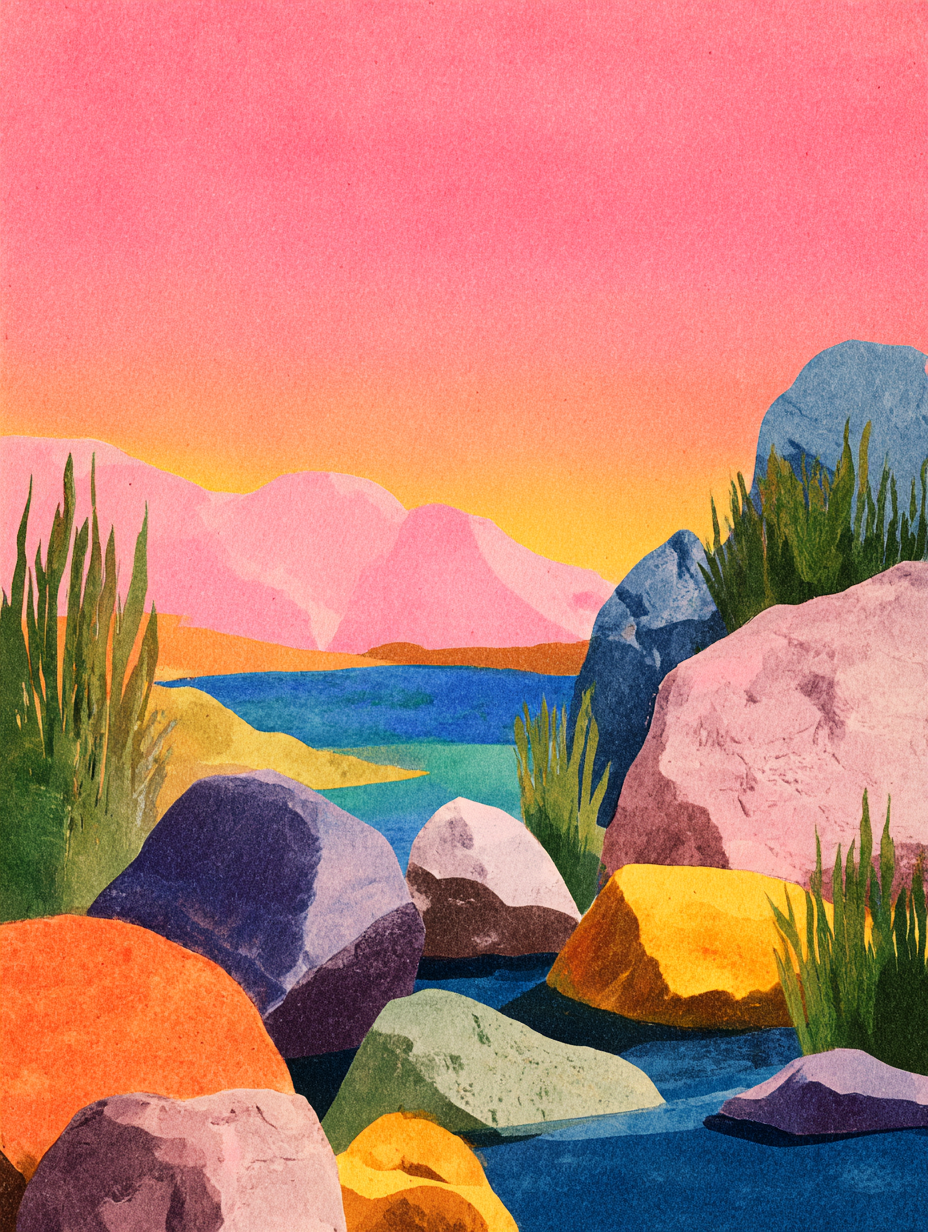 Sunset Rocks