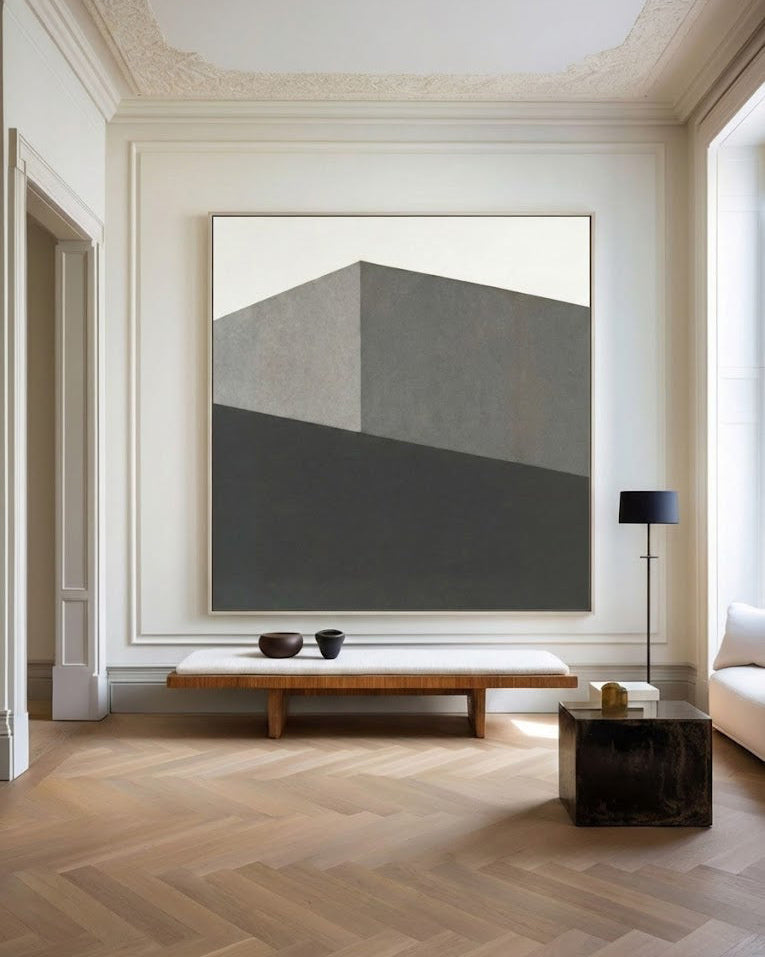 Minimalist Geometric Architectural Form